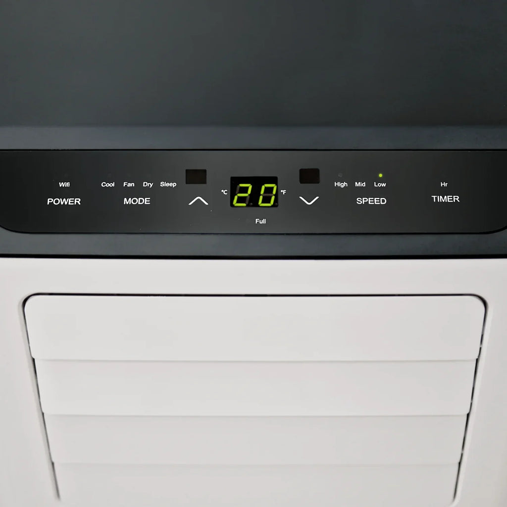 14,000 BTU 3-in-1 Portable Air Conditioner with Dehumidification Function - Smart Wifi App