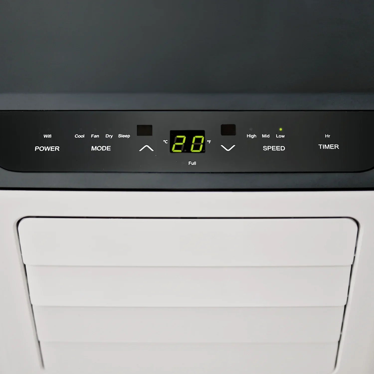 12,000 BTU 3-in-1 Portable Air Conditioner with Dehumidification Function - Smart Wifi App
